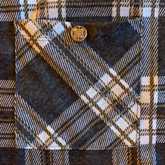 3/4 Sleeve Plaid Dress - Picture 3 of 5